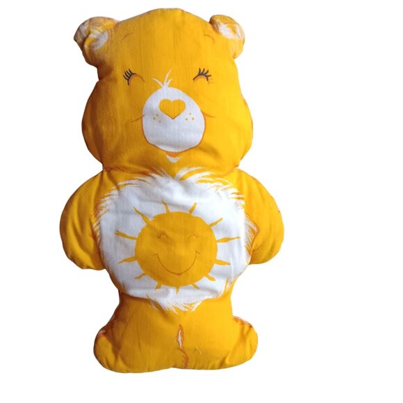 Vintage 1983 Care Bears Funshine Bear Doll Plush 11" - Picture 1 of 5